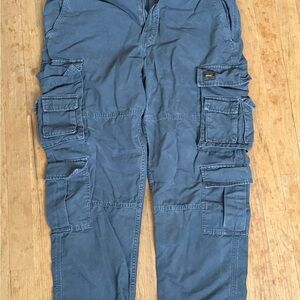 Men's Blue Cargo Pants